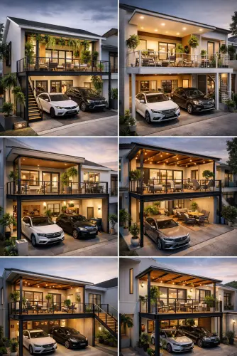 Mezannine Teras Rumah Keren di Cipatat